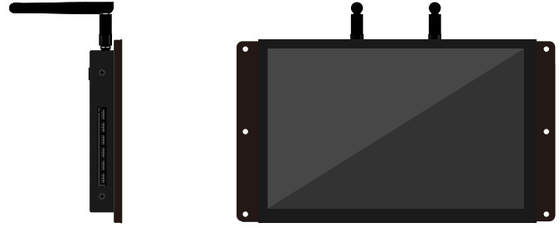 UART RS232の人間の特徴をもつタブレットのPC小さいTFT LCDスクリーンのデジタル表示装置の広い視野角