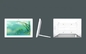 WiFiの商業タブレットのPCのイーサネット広告機械タッチ画面のカスタマイズされたロゴ