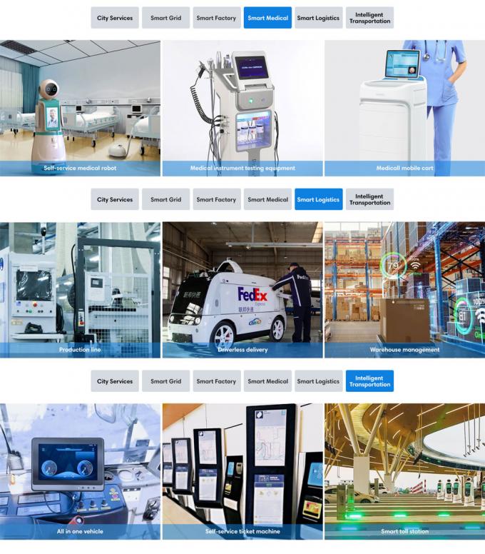 Rockchip RK3288 Quad Core CPU と高速ネットワーク接続を搭載した先進的な産業用ARMボード 4