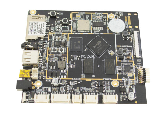 MIPIはパソコン ボード、RK3128クォードの中心A7 1080Pの人間の特徴をもつLinux板を埋め込んだ