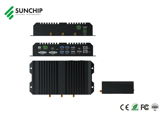 ROCKCHIP RK3588 オクタコア アンドロイドボックス RS232 RS485 WIFI ギガビットイーサネット BT USBメディアプレーヤー