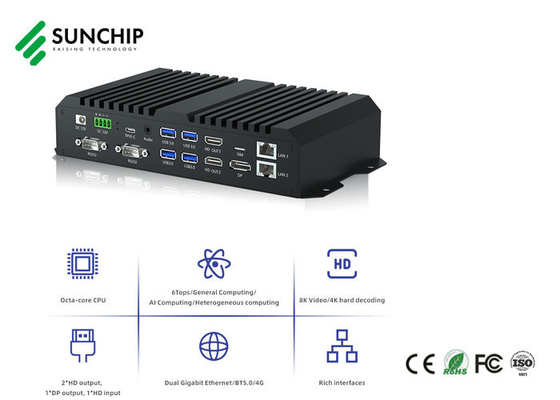 カスタマイズされた内蔵型Androidデジタルサイネージメディアプレーヤー ボックス 4K HD