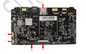 産業PCB回路RTC GセンサーUART POE LAN 1000Mのための人間の特徴をもつ埋め込まれたARM板