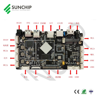 RK3568 販売用Androidボード ディスプレイ デジタルシグネージ 顔認識マシン 組み込みPCB Android メインボード