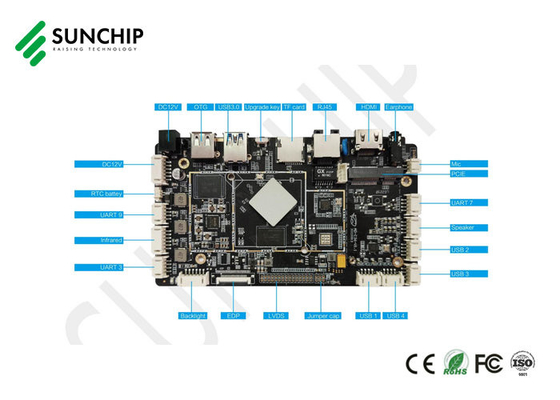 RK3568 販売用Androidボード ディスプレイ デジタルシグネージ 顔認識マシン 組み込みPCB Android メインボード