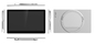 Bluetooth 4.0 15.6の」1つのタッチ画面のLCDデジタルの表記の表示すべて