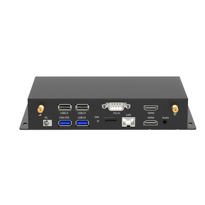 RK3568 Android 11 メタルデジタルサイネージボックス エッジコンピューティング デバイス GPU NPU AI デジタルサイネージ