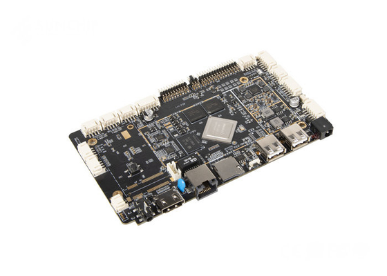 Rk3288人間の特徴をもつシングル ボード コンピュータのクォードの中心のアンドロイド7.1-10 1.8GHzは腕板を埋め込んだ