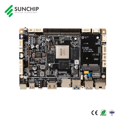 RK3399 アンドロイド 7-10 開発 マザーボード 工業レベル PCBA ボード 4+16GB