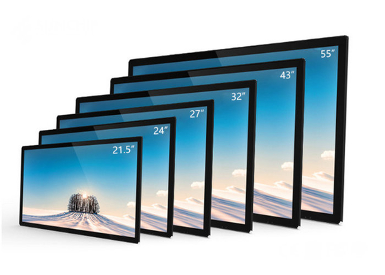 LCDインタラクティブデジタルサイネージ LCD広告ディスプレイ RK3566 FHD 壁掛けタッチスクリーンモニター