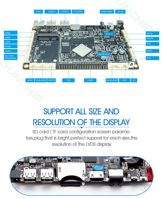 RK3288ボード システム性能向上のためのBluetooth 5.2とLPDDR3 2G/4G RAM
