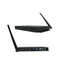 ブラック・メディア・プレーヤー ネットワーク アンドロイド・デジタル・シグネージ・プレーヤー RK3288 クアッドコア 4K